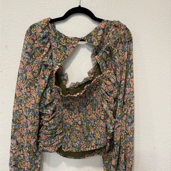 Free People Women Mabel Printed Blouse
Garden Combo Floral - Picture 4 of 8